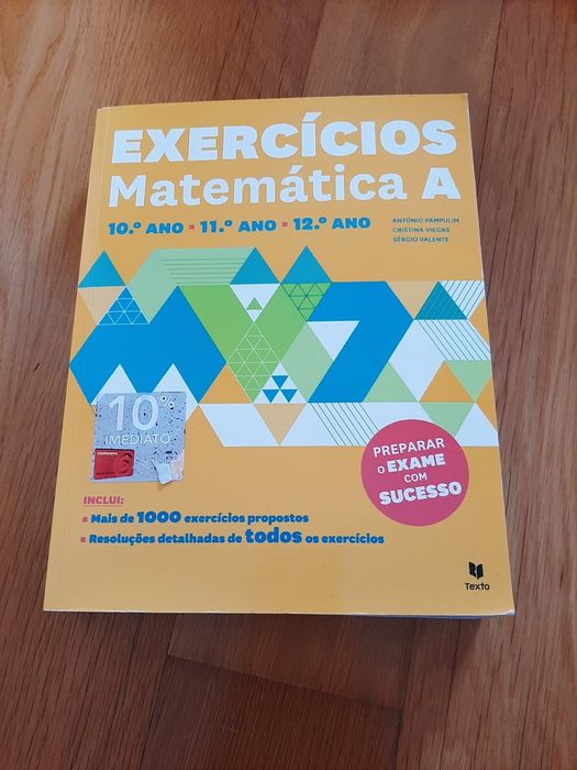 Livro de exercícios de matemática A 10⁰, 11⁰ e 12⁰ ano
