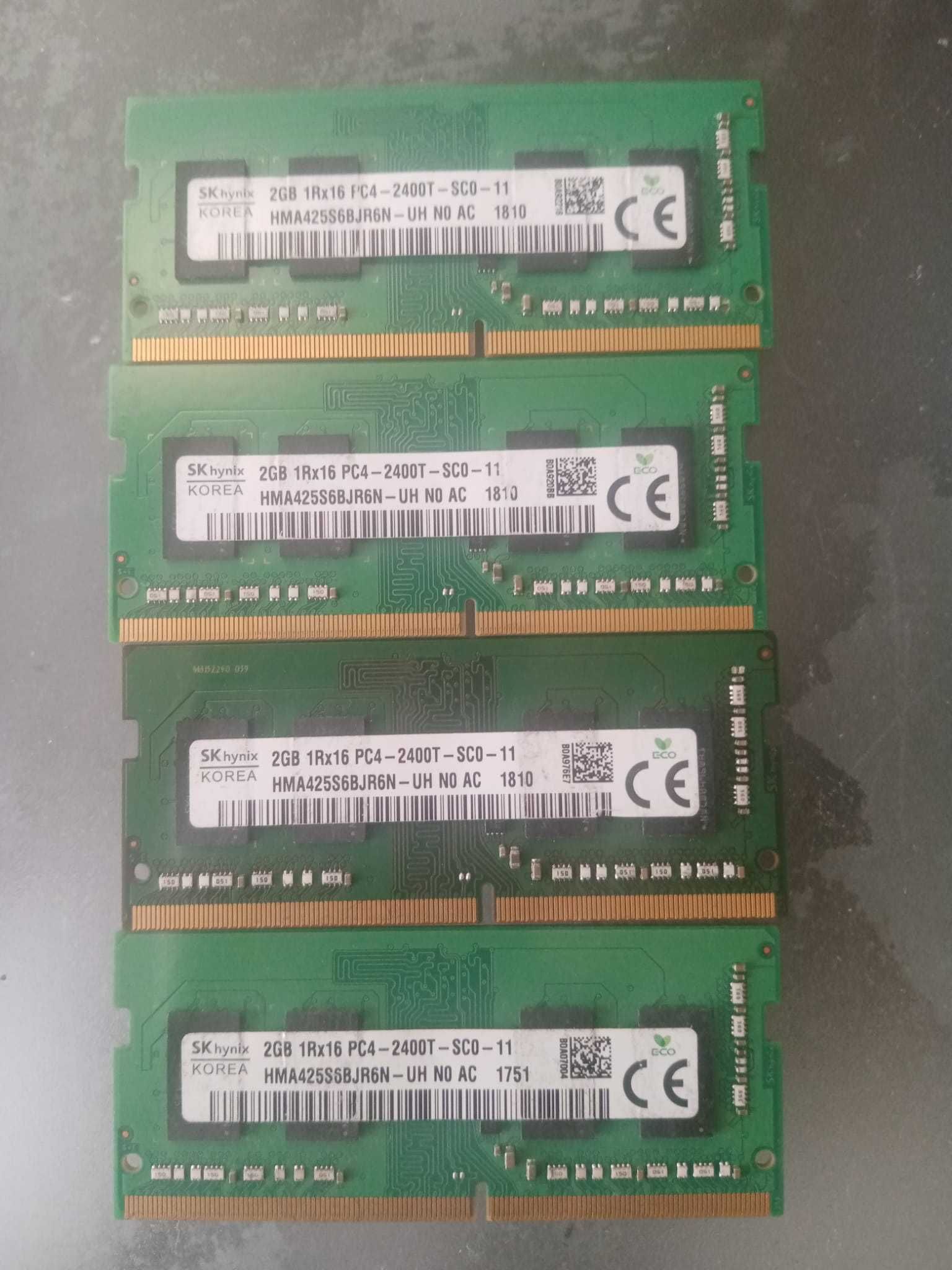 Memorias para Portatil DDR4