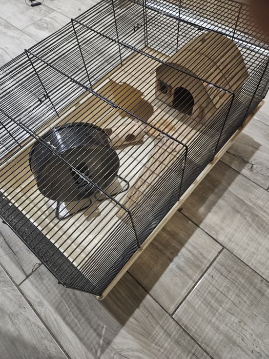 Duża klatka dla chomika lub królika