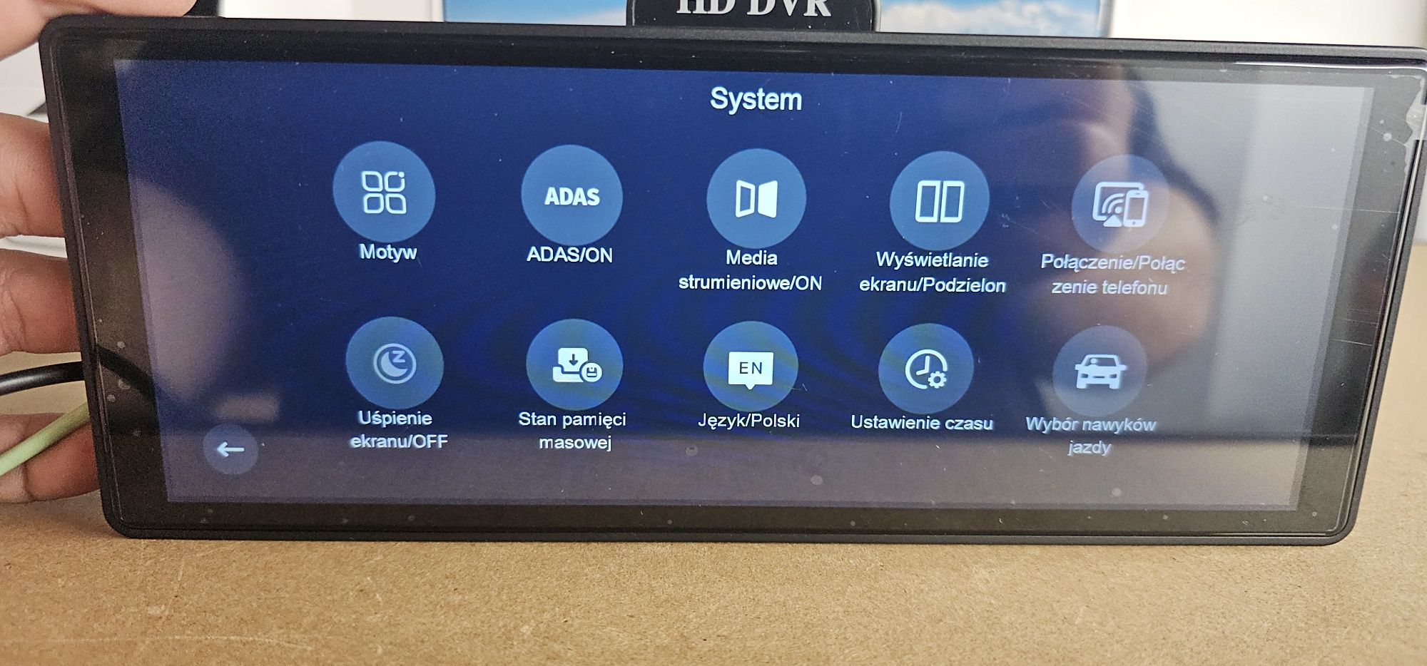 Multimedialna stacja Android Auto / Apple CarPlay z rejestratorem