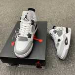 ButyDamskieTrampki Jordan4RetroMilitaryBlack R.41