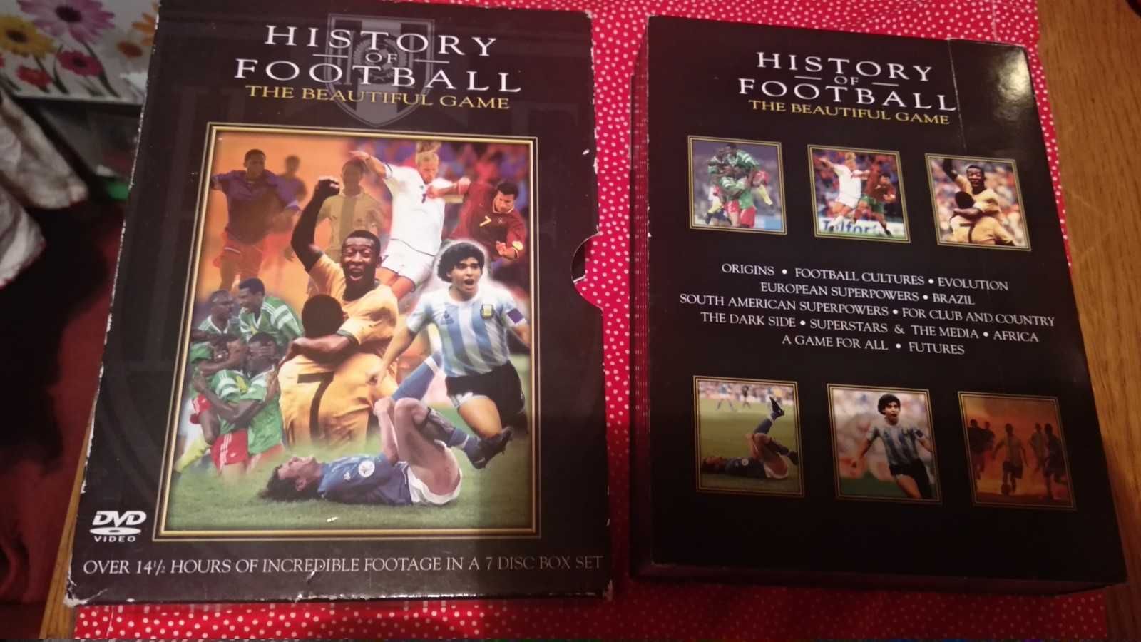 диск история футбол английский язык History of Football dvd 7дисков