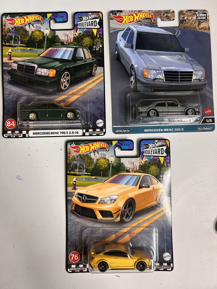 Hot Wheels premium mercesed hotwheels