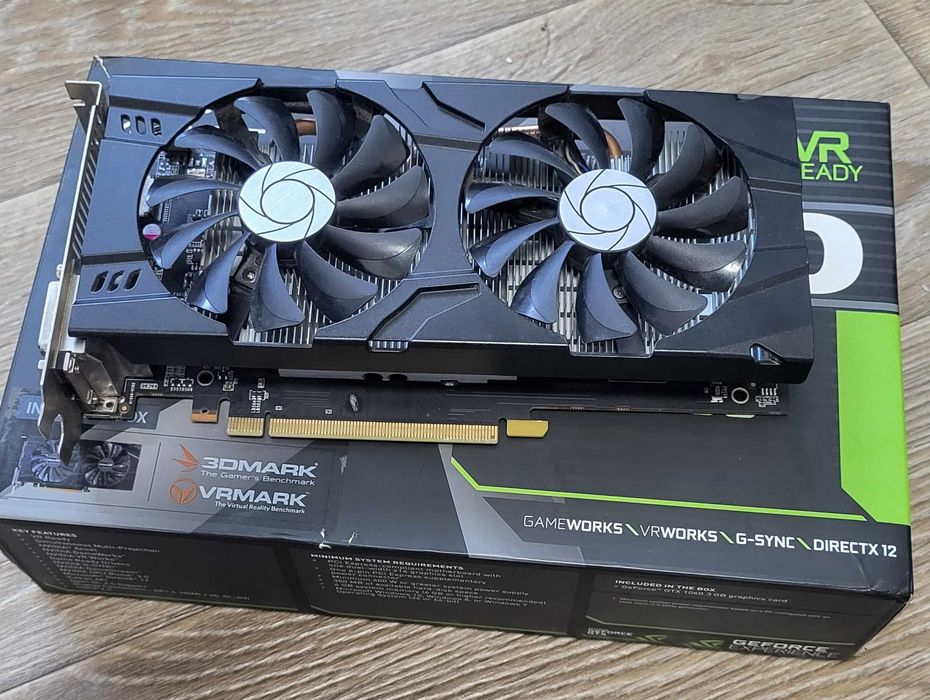 Видеокарта Inno3D GTX1060 3GB TWIN X2 (с коробкой)