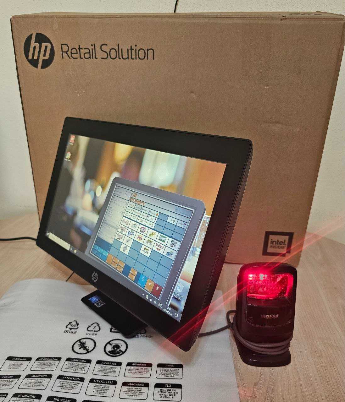 POS термінали на 1і2 монітори HP 9015 rp9. В стані Як Нові з Коробкою