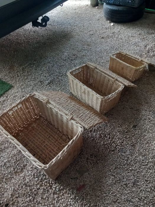 Conjunto de 3 cestos
