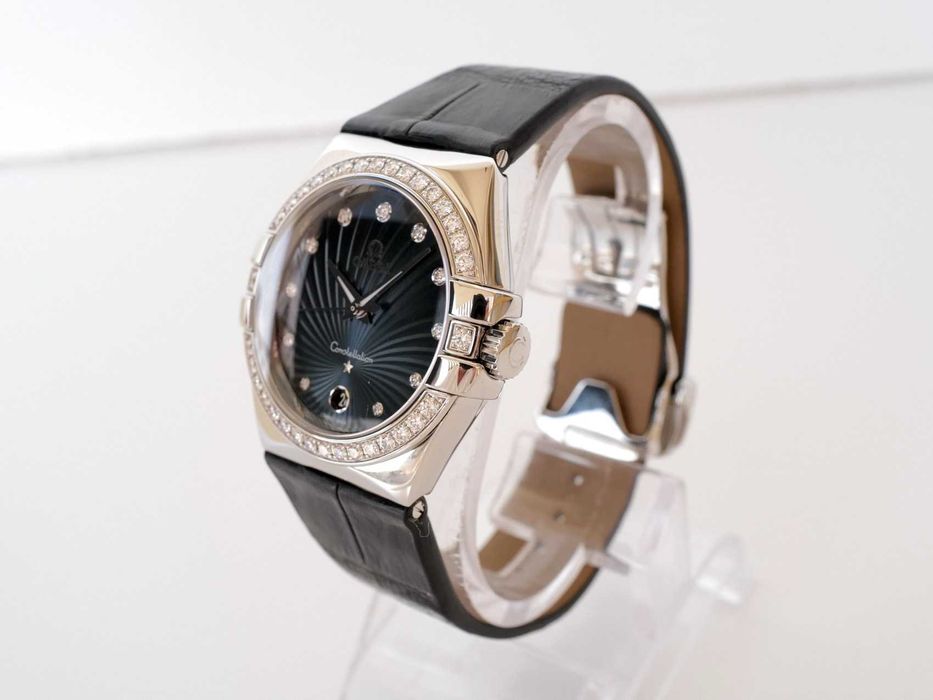 Omega Constellation Diamonds Quartz 35mm