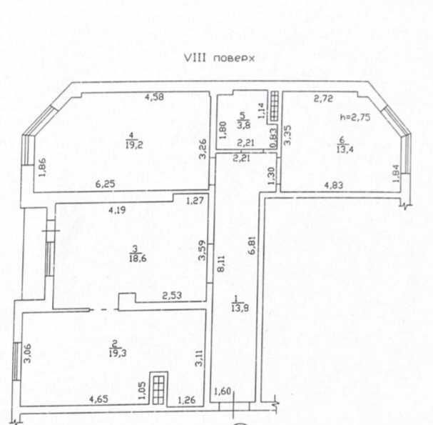 В продаже 3 комнатная квартира ЖК Романовский !