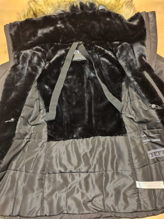 Kurtka parka zimowa Zara XS