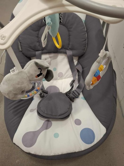 Leżaczek bujaczek kinderkraft elektryczny