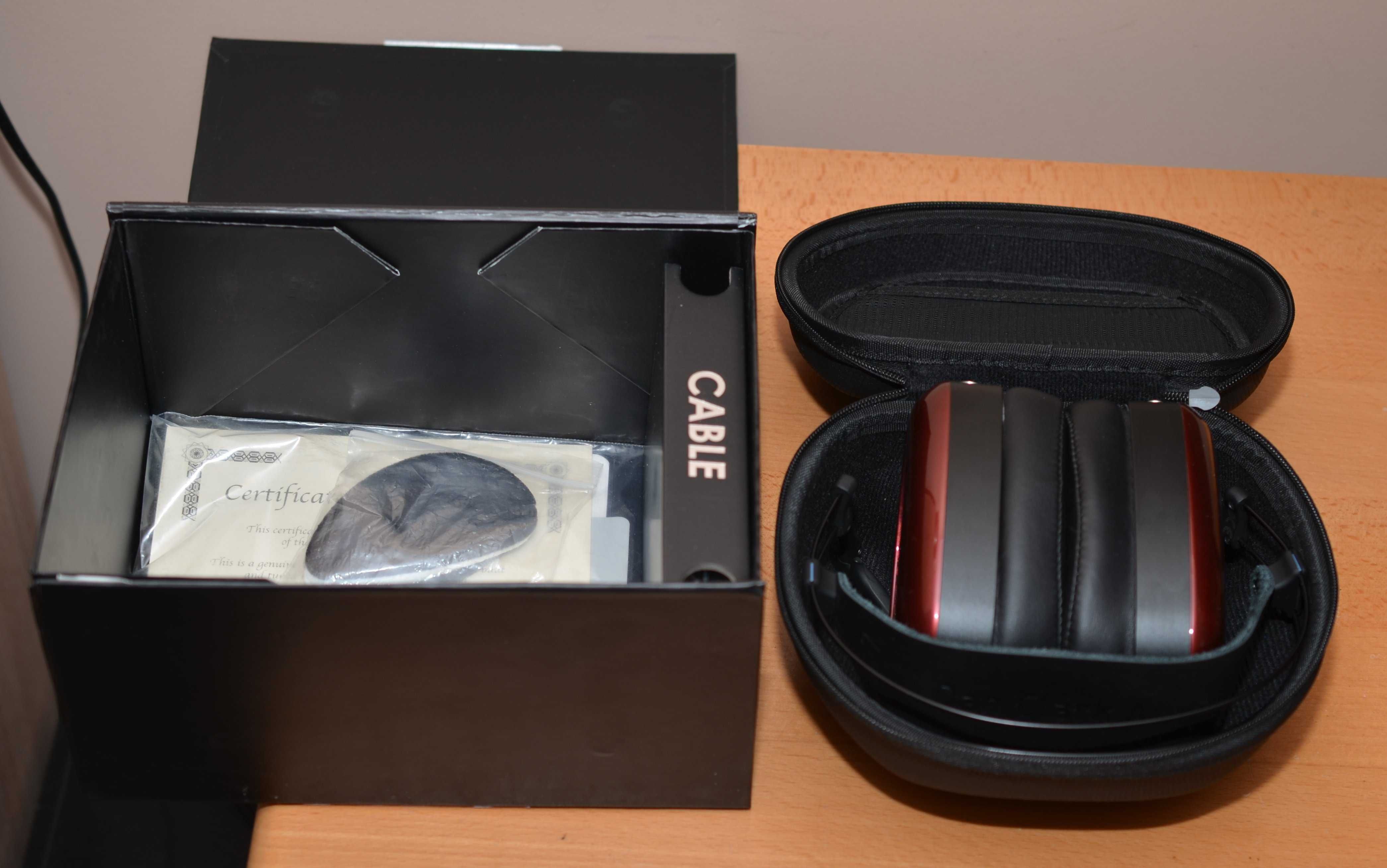 DCA MrSpeakers Dan Clark Audio Aeon 2 Open jak nowe pełen zestaw