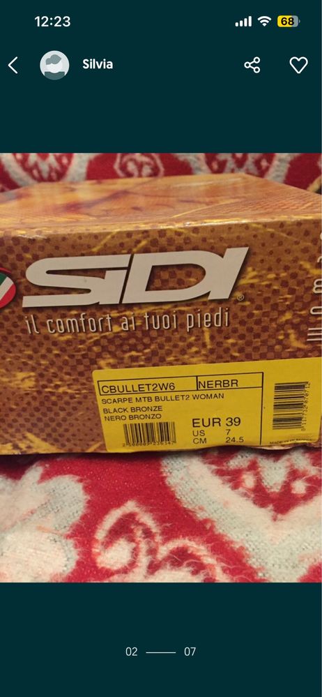 Sapatilhas Sidi cycling