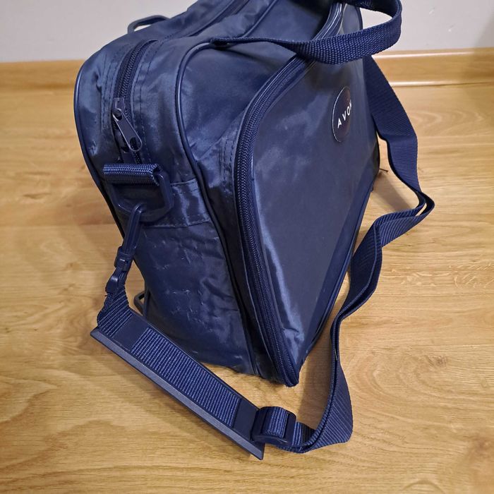 Torba na kosmetyki AVON granatowa pojemna pakowna