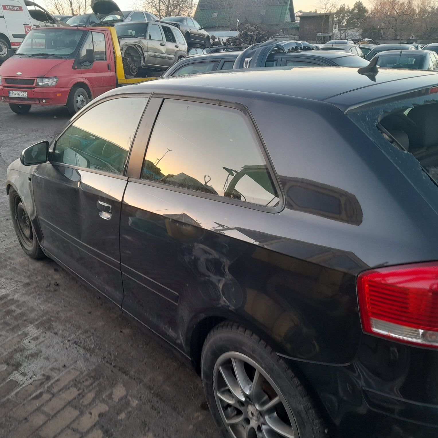 Audi a3 8P  2005r na części LZ9W