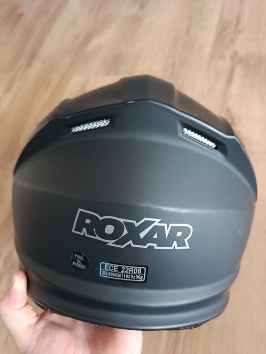 Szczękowy kask motocyklowy ROXAR XXL jak NOWY