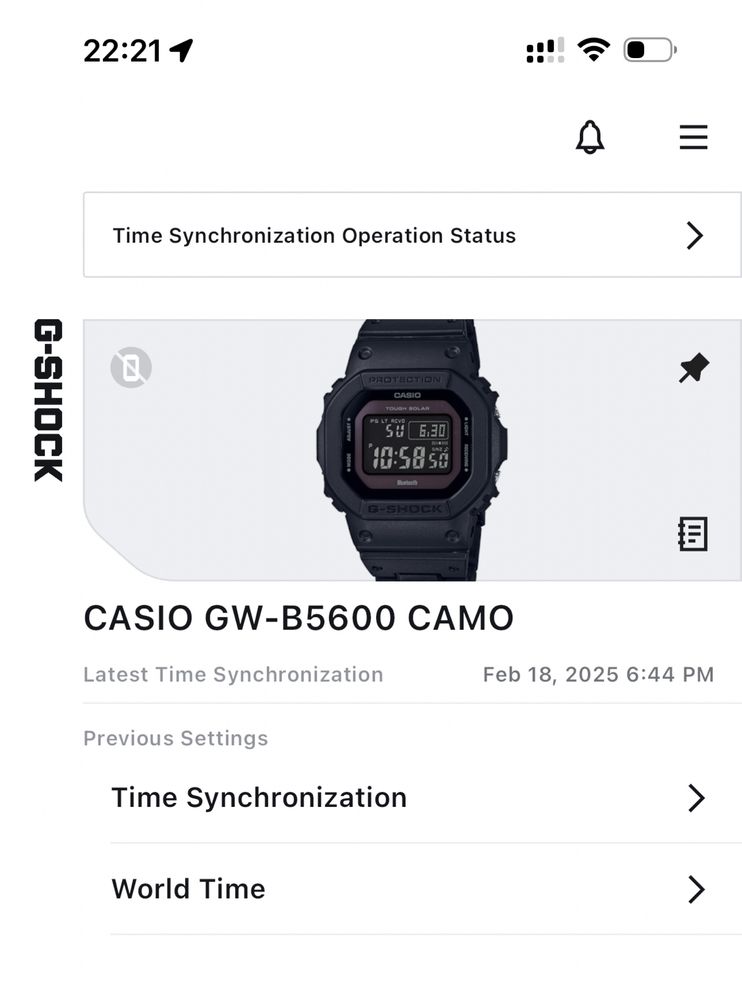 Zegarek Casio G-Shock Metal Camo Tough Solar Bluetooth jak nowy!
