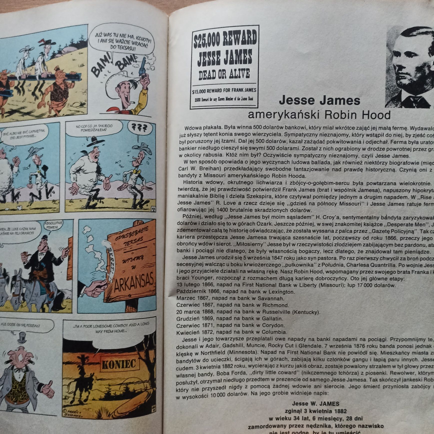 Lucky Luke "Jesse James"