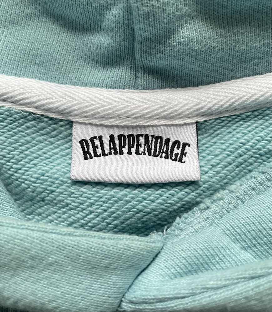 Bluza Relappendage Relab x An-Appendage Blue Hoodie Roz. L