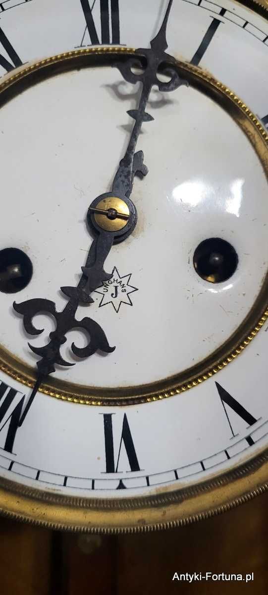 Stary zegar eklektyczny Junghans Nr 4