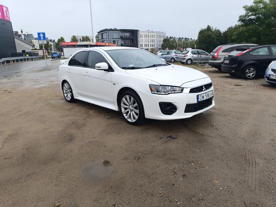 Mitsubishi Lancer biała perła 2,0 LPG rok 2017, 96tys.km