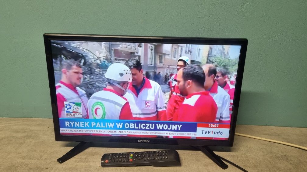 Telewizor 22" Dyon z pilotem Dvbt2