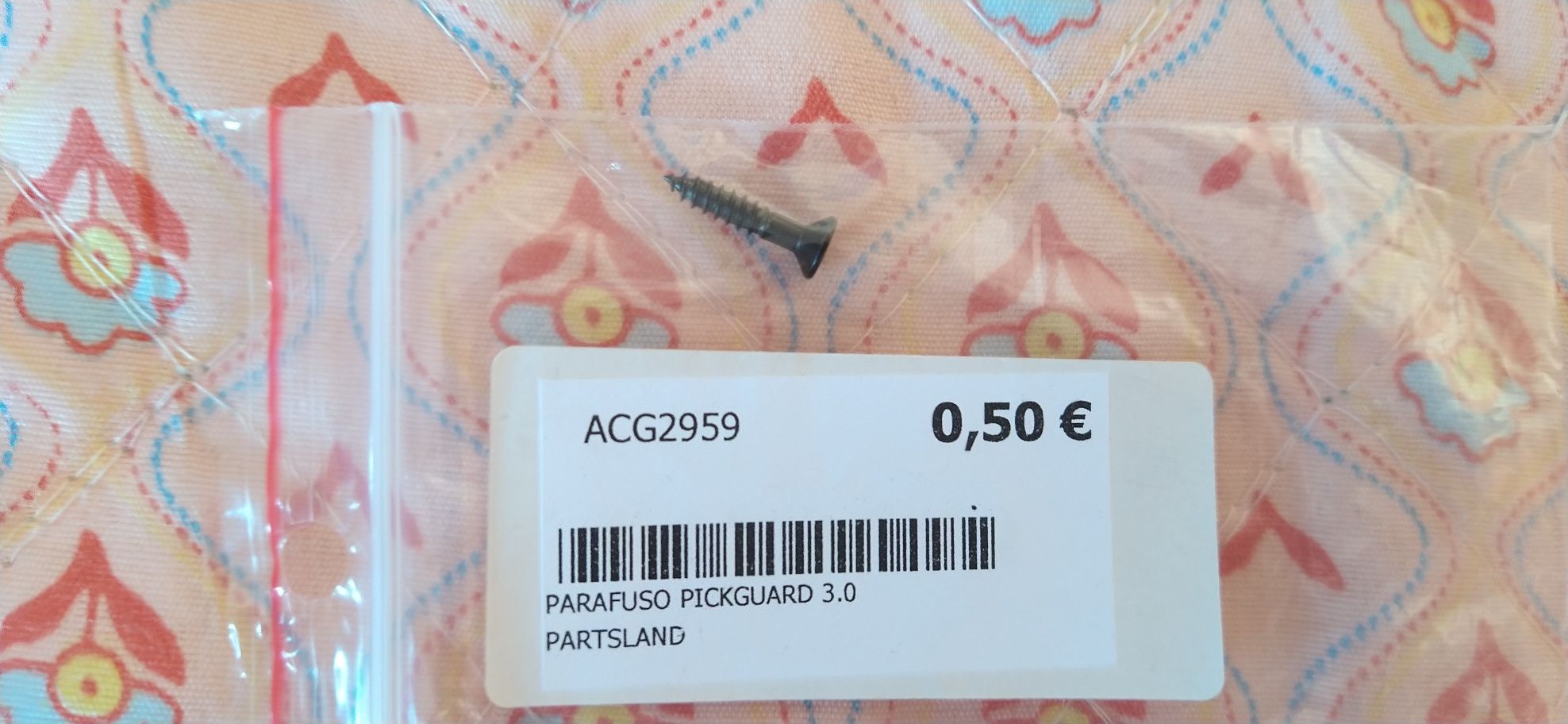 Parafuso pickgard 3.0 Novo