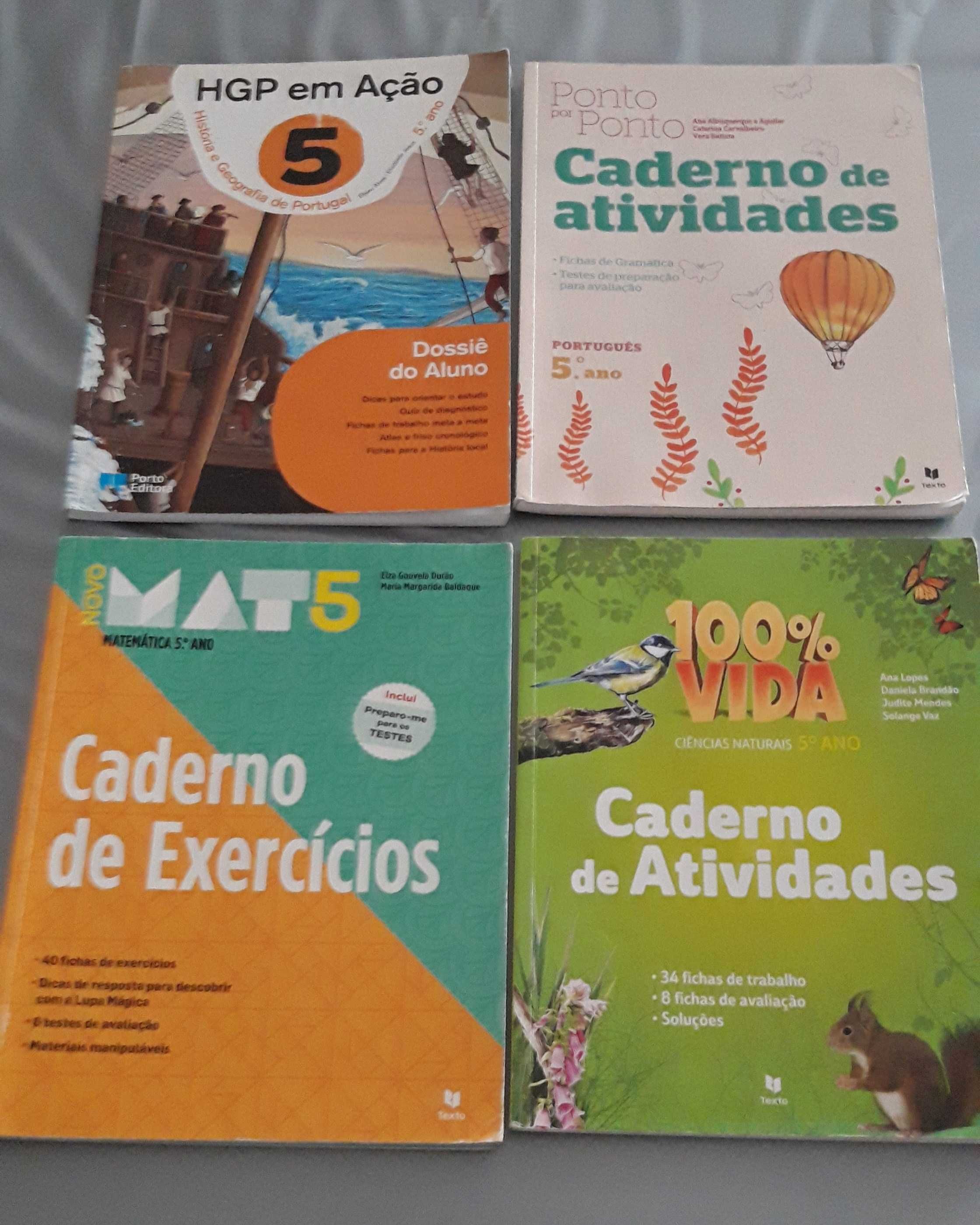 Livros de fichas 5°/6° e 7° ano