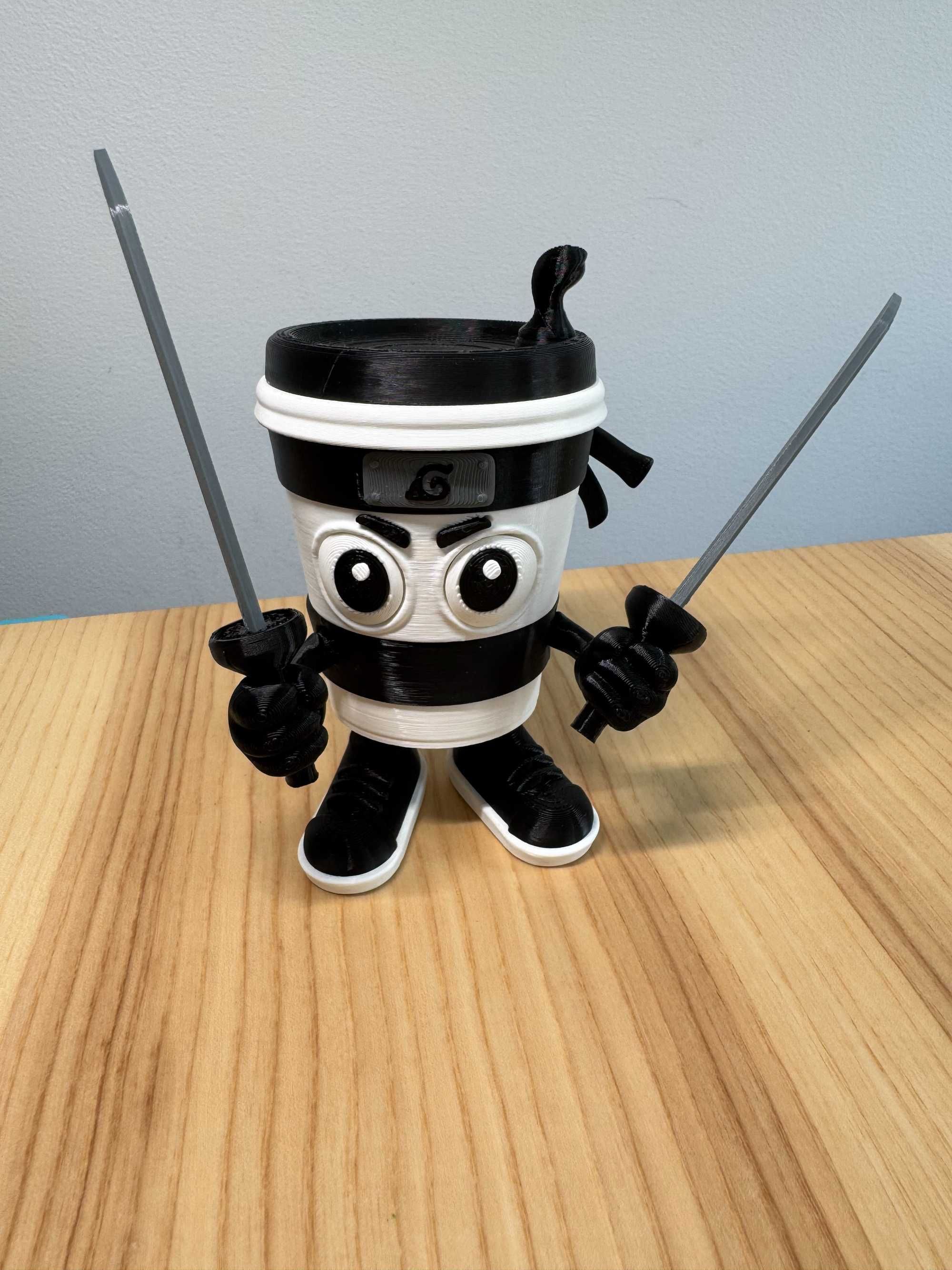 Капучіно Асасіно Italian Brainrot 3D Друк Cappuccino Assassino