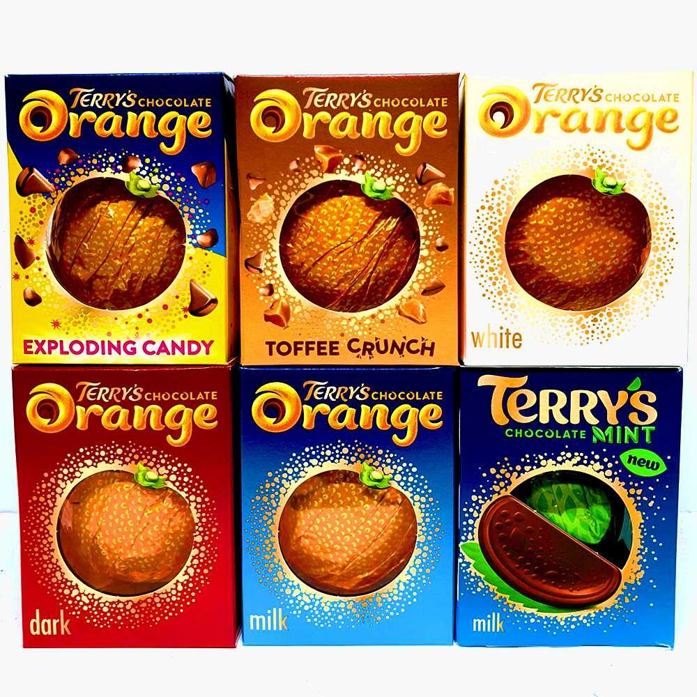 Шоколад Terry's  ORANG Chocolate, Апельсини Шоколадні гурт та роздріб
