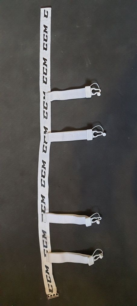Підтяжки для хокейних гетрів, білі CCM