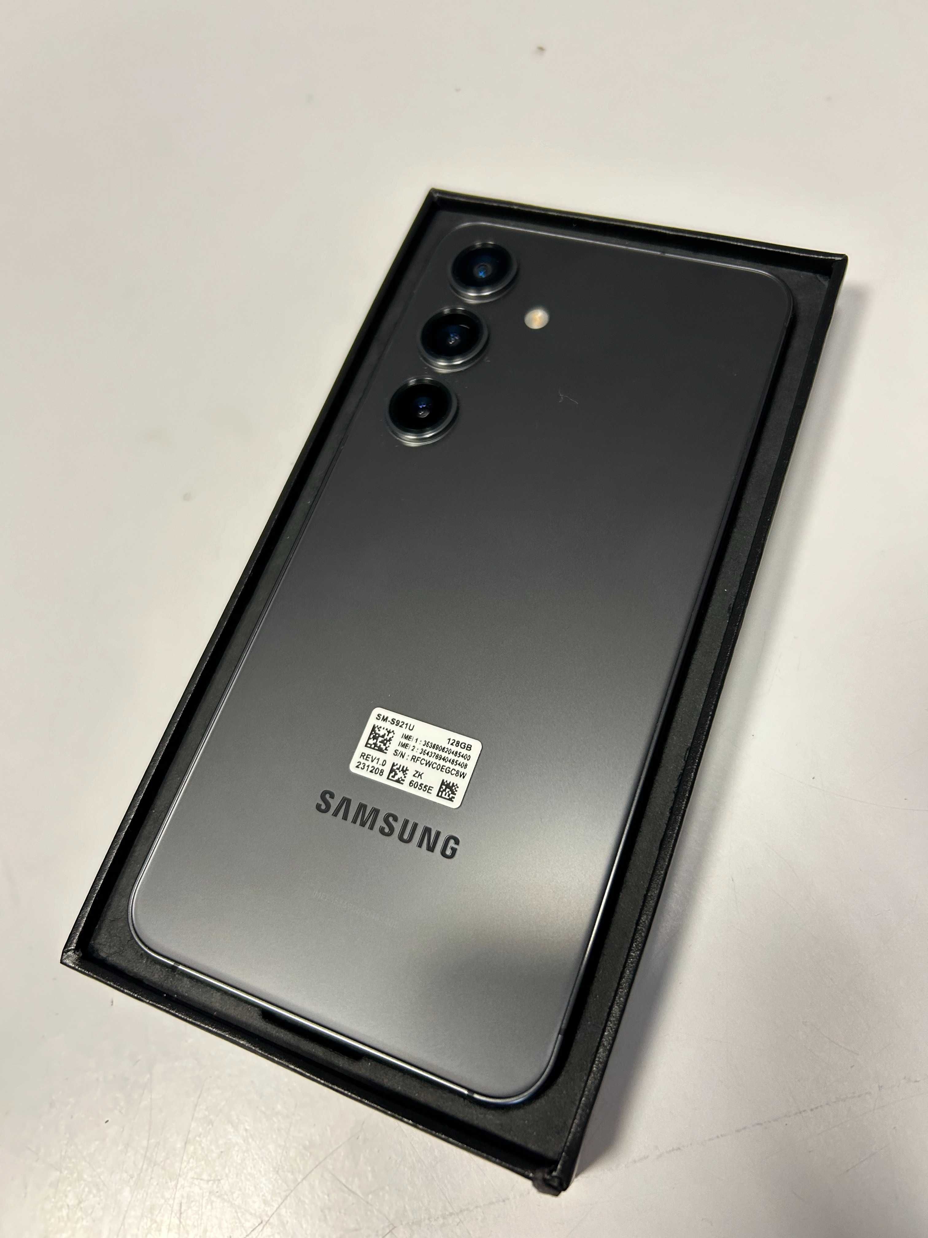 Samsung S24 czarny Snapdragon SM-G921U 128GB nowy
