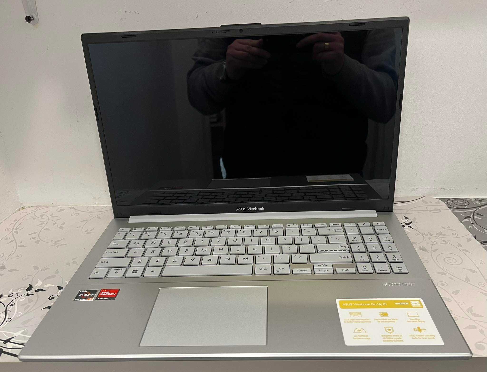 Asus Vivobook GO 15 AMD R5-7520U/16GB/512GB SSD/ WIN 11 Nowy Gwarancja