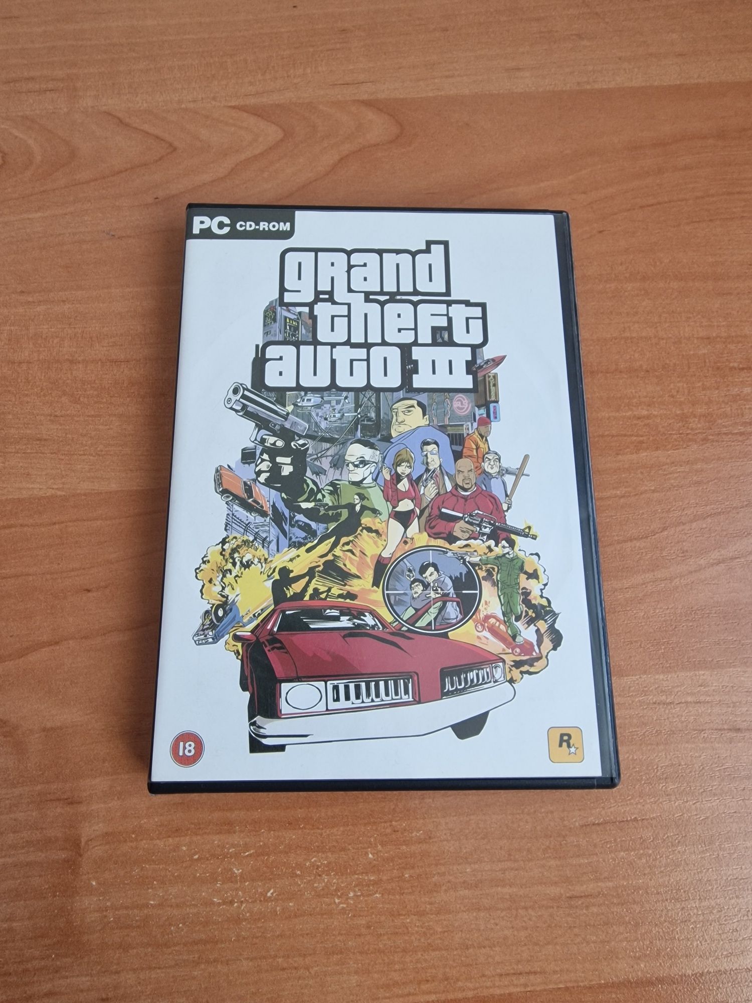 Grand Theft Auto III GTA 3 GTA3 Gra na PC Premierowa wersja