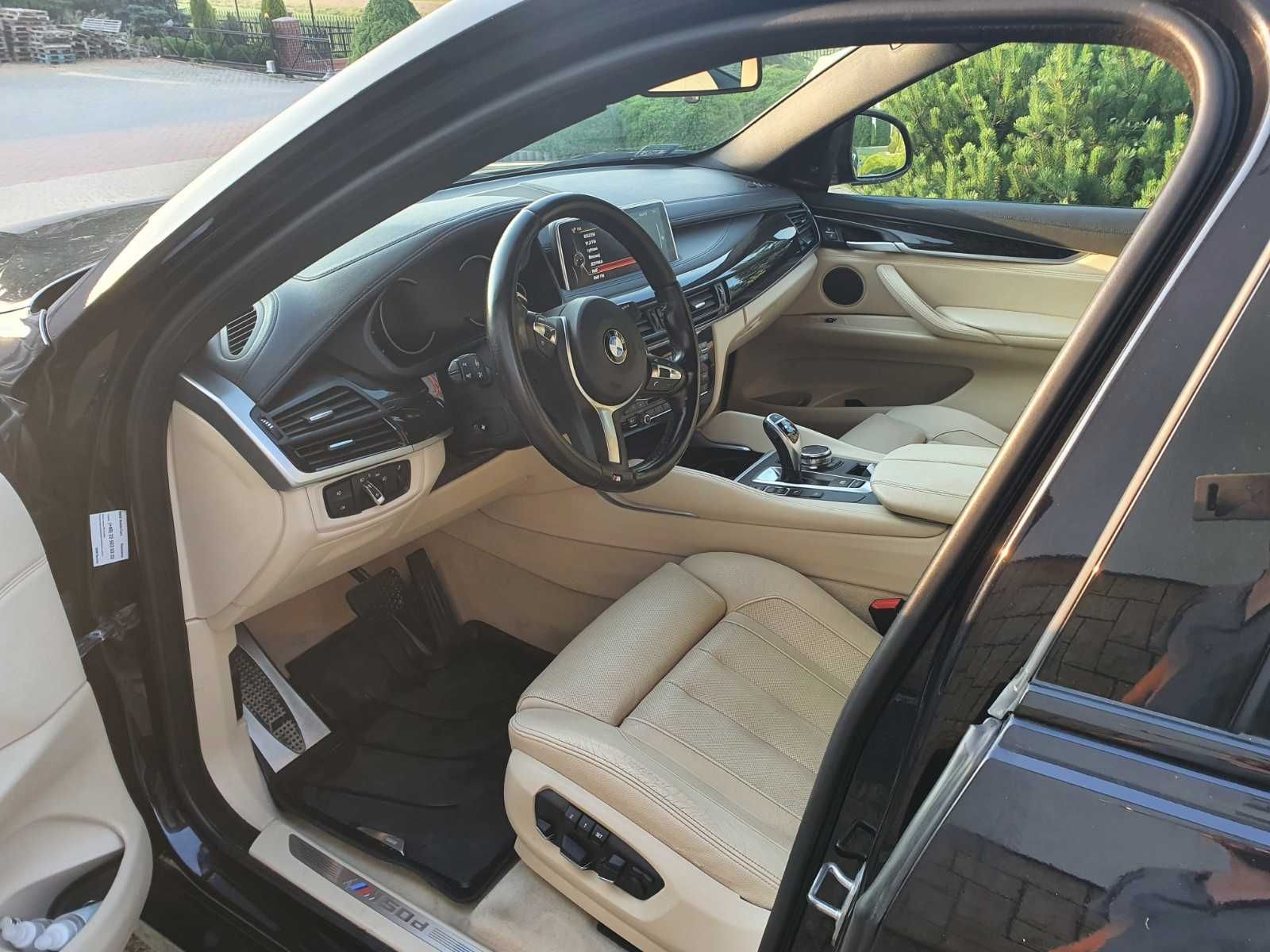 BMW X6 M50D 2016r.  Pierwszy właściciel/ serwis ASO