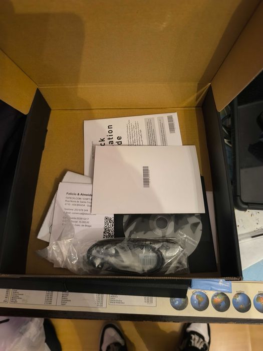 Bundle caixa, motherboard, fonte e placa de rede