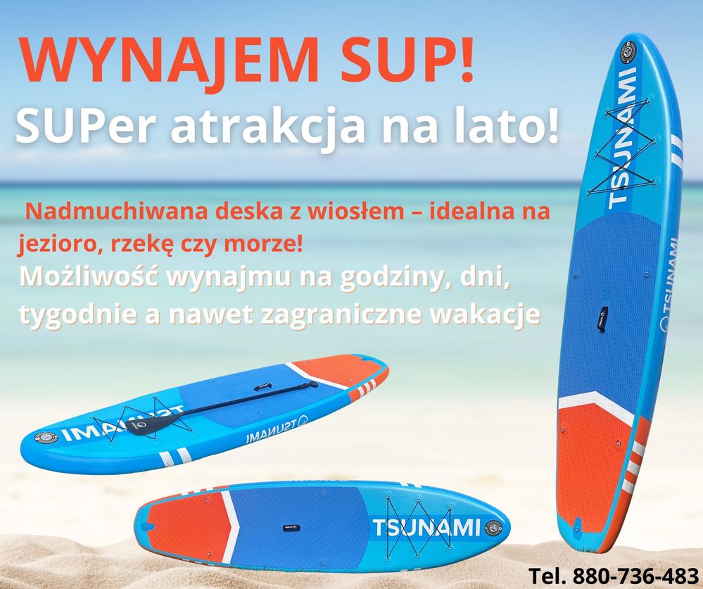 Deska SUP wynajem