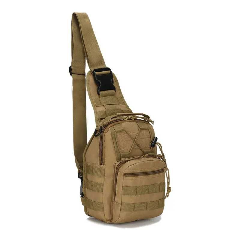Тактическая городская армейская сумка 4л однолямочный рюкзак ОЛИВА