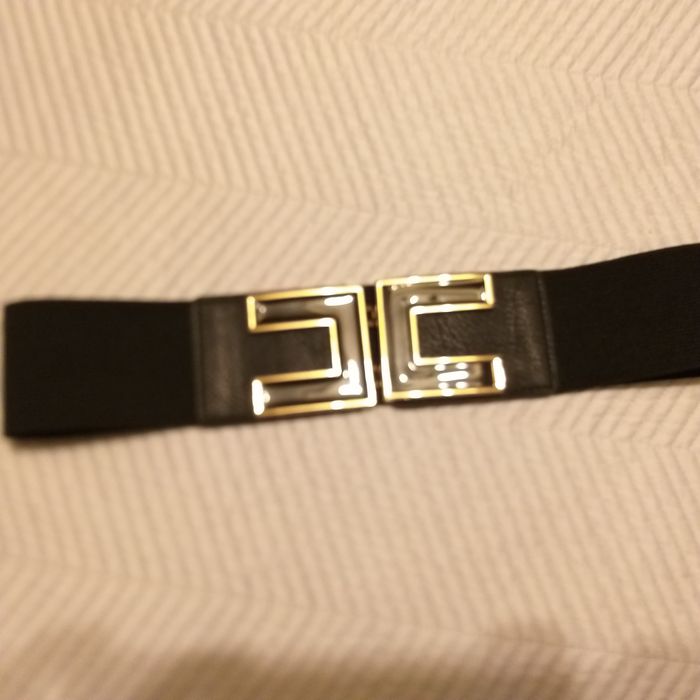 Cinto preto elástico