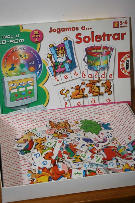 Jogo "Soletrar" - Educa