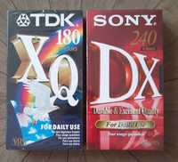 Dwie Kasety video VHS lata 90te zafoliowane fabrycznie