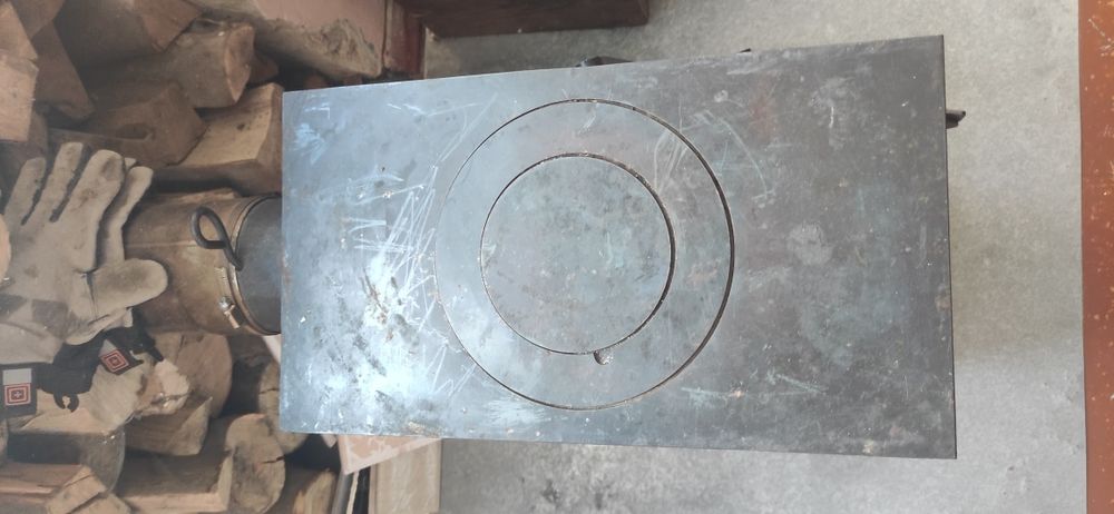 Буржуйка/пічка (мобільна) опалення для дому із варильною поверхньою