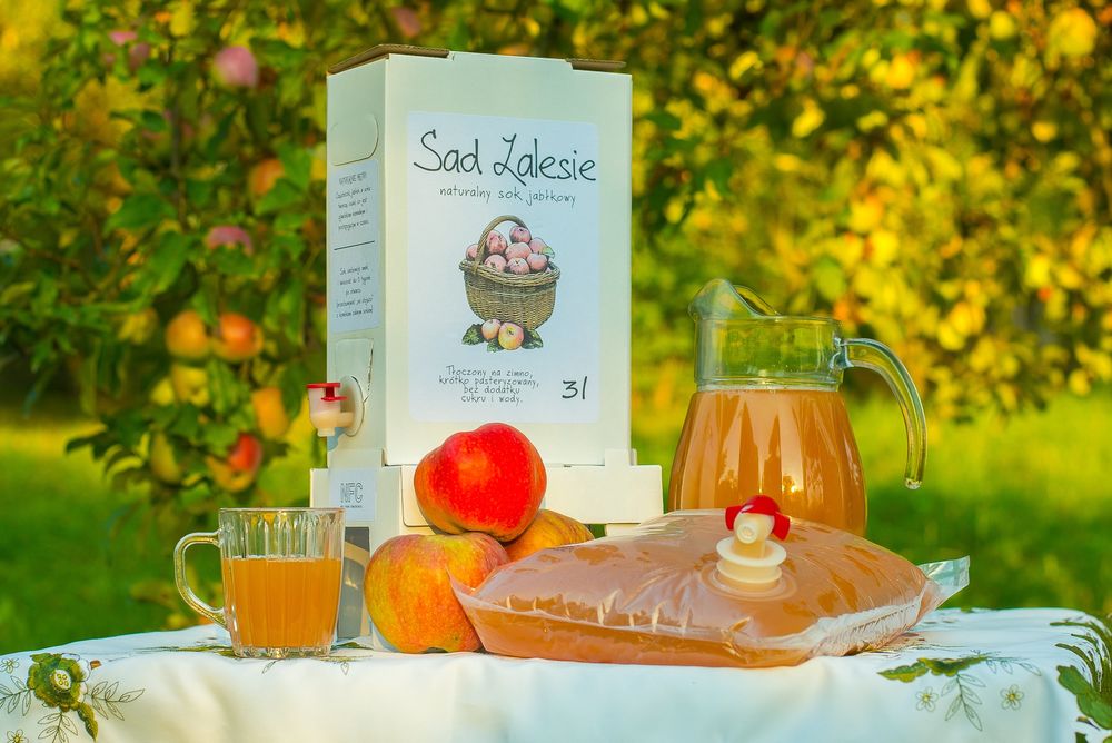 Sok jabłkowy tłoczony 100%