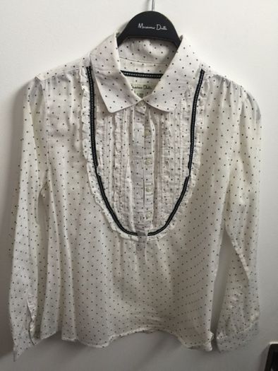 Camisa Massimo Dutti menina 9-10 anos