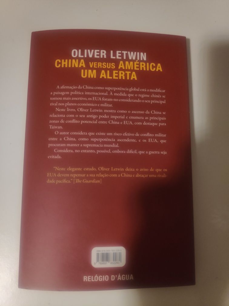 Livro China vs América Um alerta