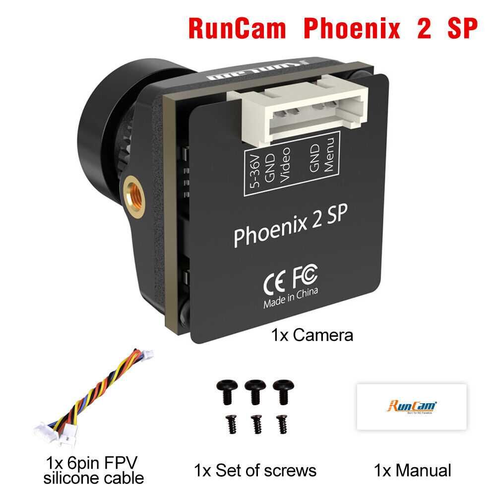 Камера для FPV дрона RunCam Phoenix 2 SP v3 1500TVL