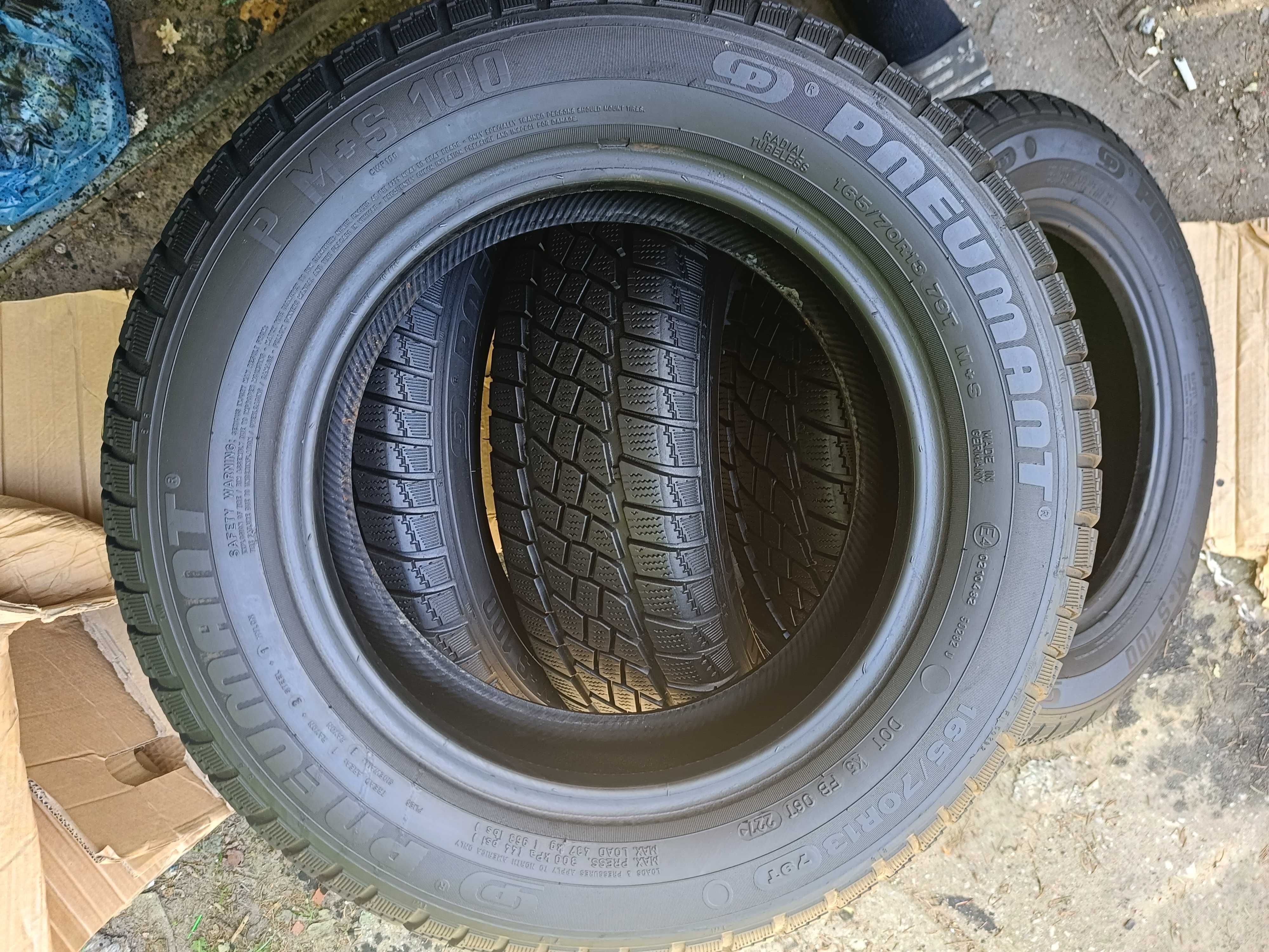 Opony zimowe 165/70r13