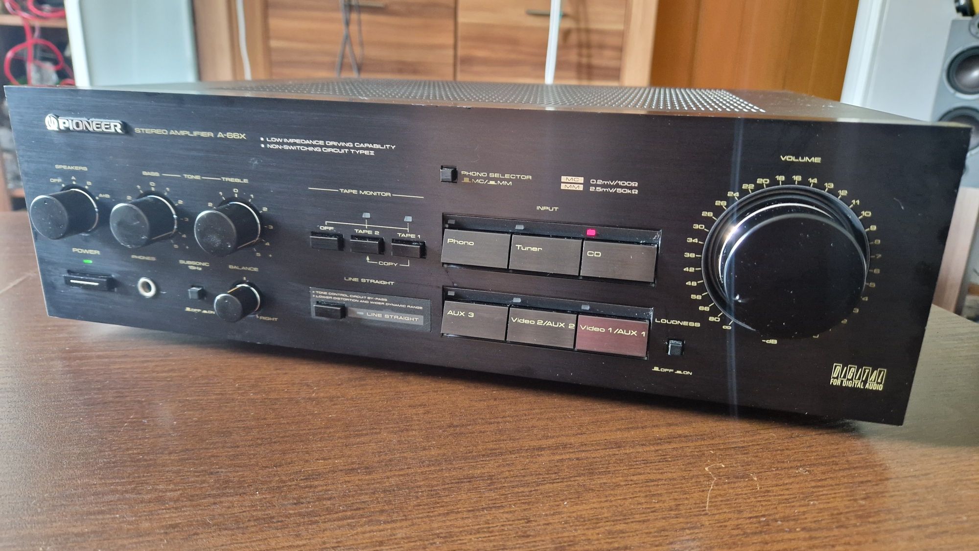 Świetny wzmacniacz Pioneer A66X