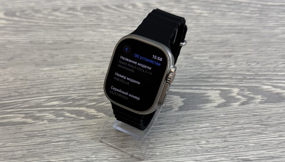 Apple Watch  Series Ultra 1 49 mm Natural Titanium GPS LTE