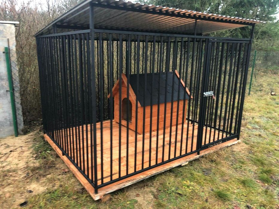 3mx2m kojec dla psa .Mocny boks klatka zagroda. BUDA