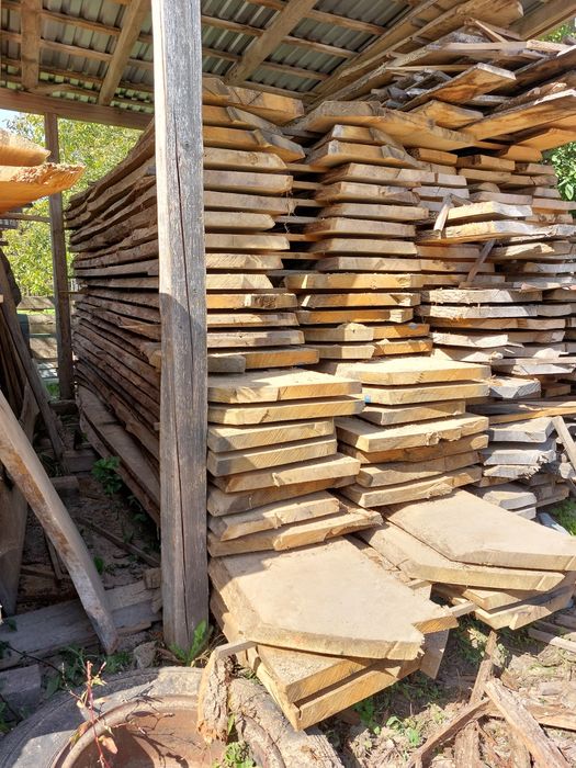 Dąb tarcica foszty deski dębowe 55mm 50mm odziomkowe długie 4.1m-5.2m.